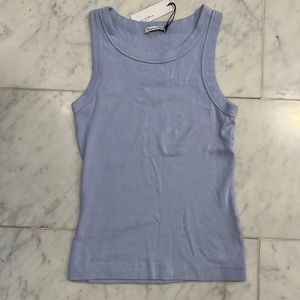 Michael Stars periwinkle, Paloma wide binding tank. OS Brand new never worn